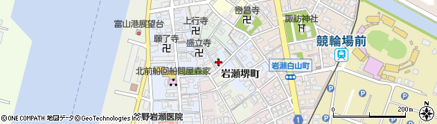 富山県富山市東岩瀬町91周辺の地図
