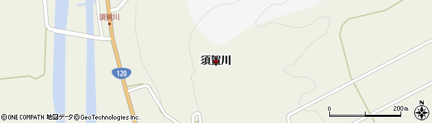 群馬県片品村（利根郡）須賀川周辺の地図