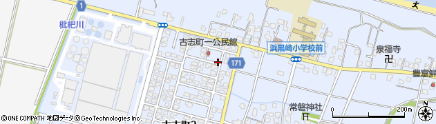 古志町一丁目公園周辺の地図