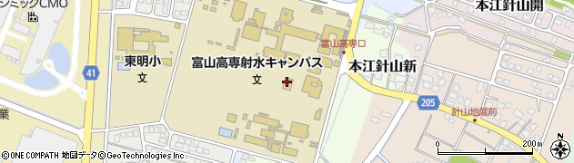 富山高等専門学校　射水キャンパス学生課学生担当周辺の地図