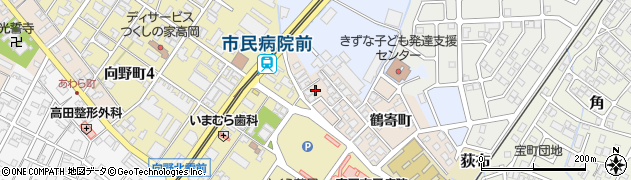 富山県高岡市鶴寄町1255周辺の地図