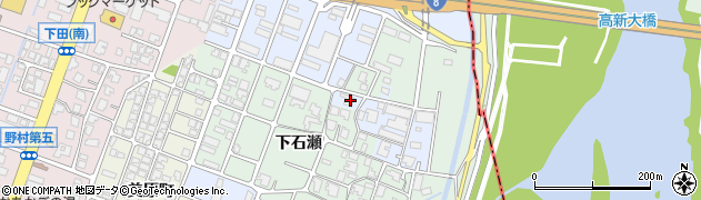 富山県高岡市石瀬周辺の地図