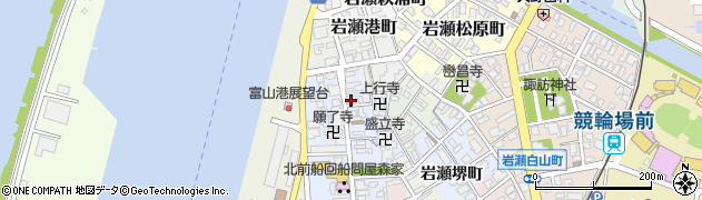 富山県富山市東岩瀬町182周辺の地図