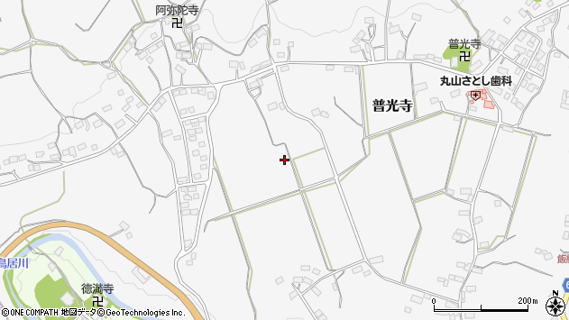 〒389-1206 長野県上水内郡飯綱町普光寺の地図