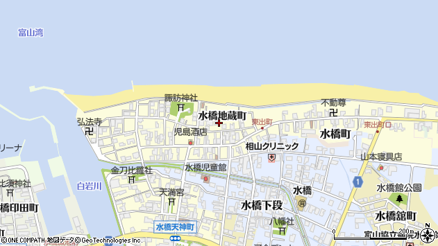 〒939-0502 富山県富山市水橋地蔵町の地図