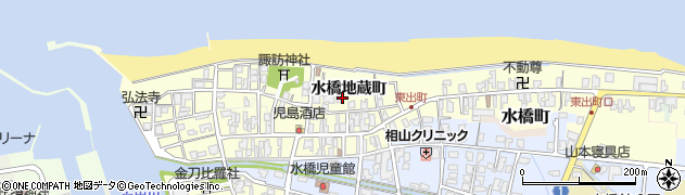 富山県富山市水橋地蔵町周辺の地図