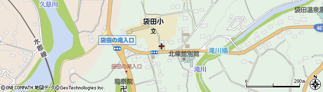 ブルマート袋田店周辺の地図
