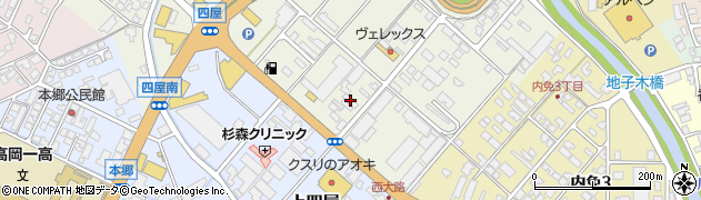 越田鉄工所周辺の地図
