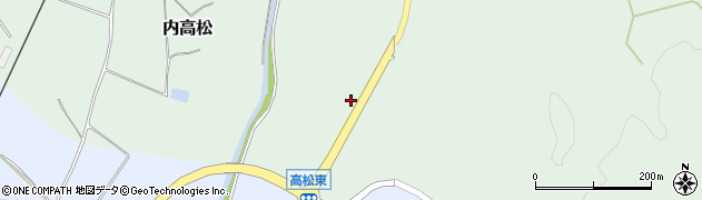 石川県かほく市内高松（ナ）周辺の地図
