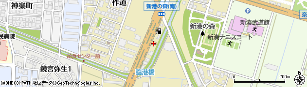 ８番らーめん 新湊店周辺の地図