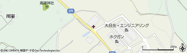 日光東郵便局周辺の地図