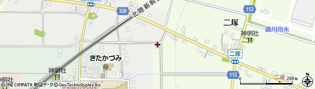 富山県滑川市二塚1011周辺の地図