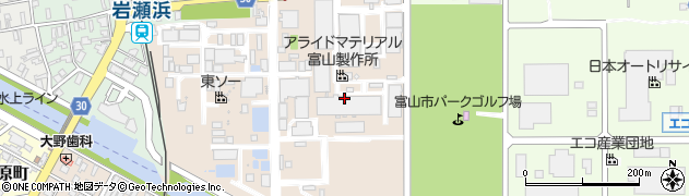 富山県富山市岩瀬古志町周辺の地図