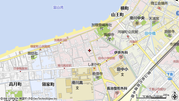 〒936-0068 富山県滑川市加島町の地図