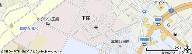 富山県高岡市横田周辺の地図