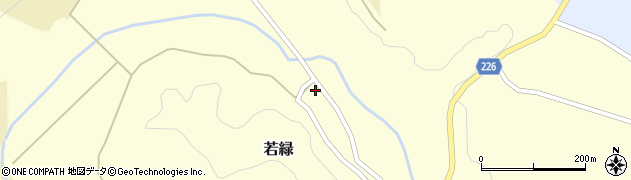 石川県かほく市若緑ヘ周辺の地図