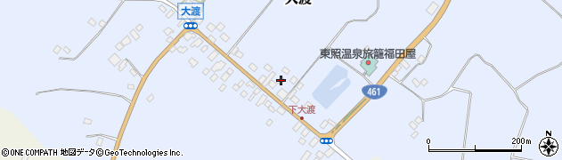 栃木県日光市大渡448周辺の地図
