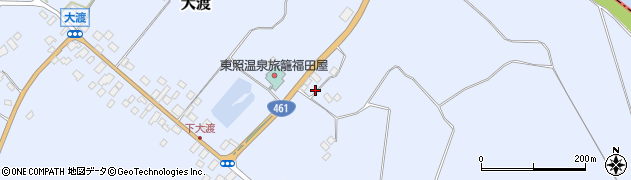 栃木県日光市大渡684周辺の地図