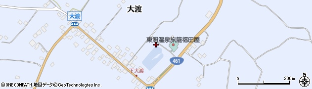 栃木県日光市大渡642周辺の地図