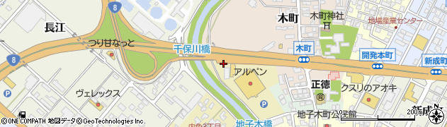 富山県高岡市内免周辺の地図