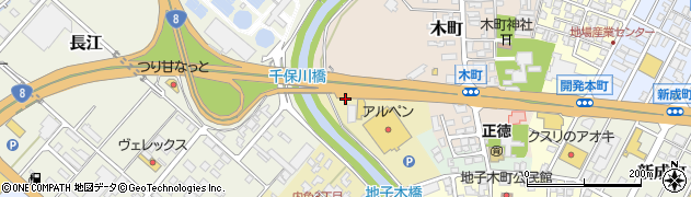 富山県高岡市内免周辺の地図