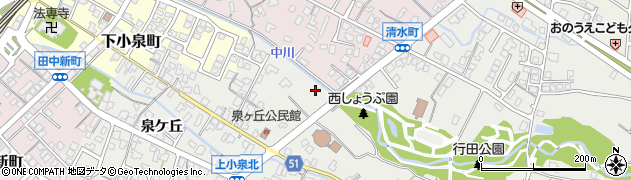 新行田橋周辺の地図