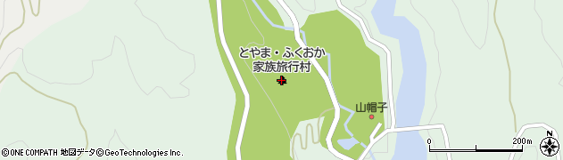 とやま・ふくおか家族旅行村周辺の地図
