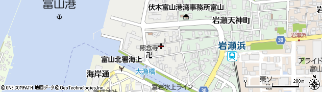 富山県富山市岩瀬諏訪町41周辺の地図