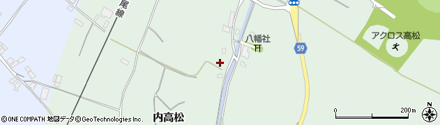 石川県かほく市内高松フ14周辺の地図