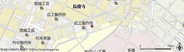 富山県高岡市長慶寺853周辺の地図