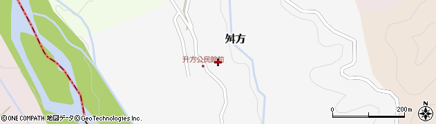 富山県魚津市舛方周辺の地図