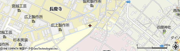 富山県高岡市長慶寺844周辺の地図