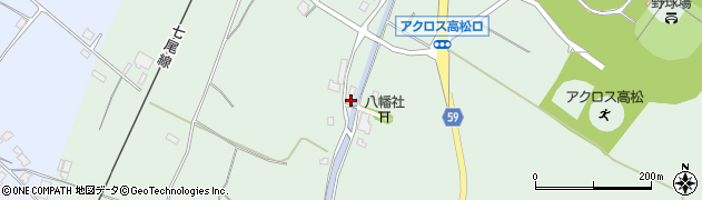 石川県かほく市内高松フ10周辺の地図