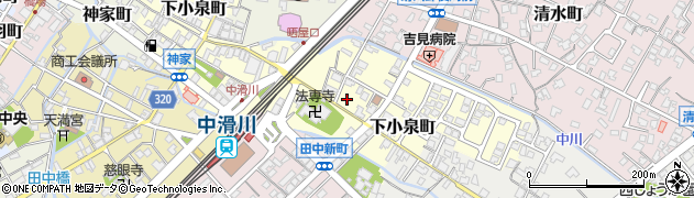 上田新聞店周辺の地図