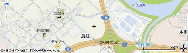 富山県高岡市四屋周辺の地図