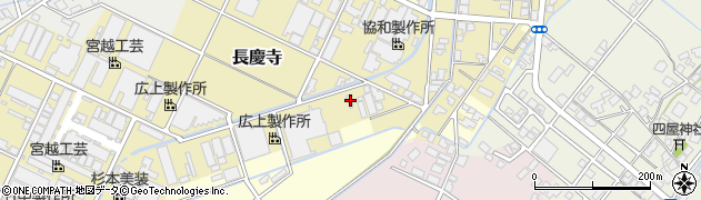 富山県高岡市長慶寺850周辺の地図