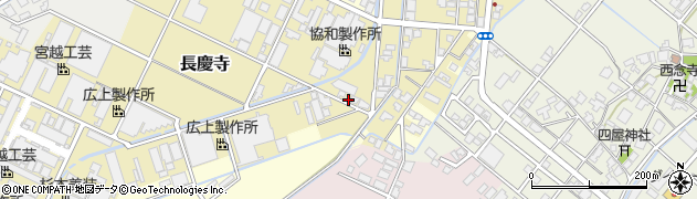 富山県高岡市長慶寺840周辺の地図