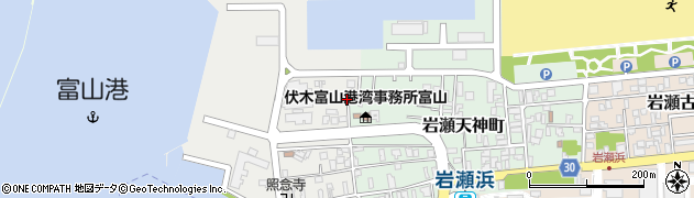富山県富山市岩瀬諏訪町76周辺の地図
