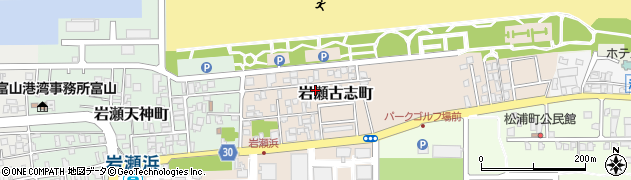 富山県富山市岩瀬古志町41周辺の地図