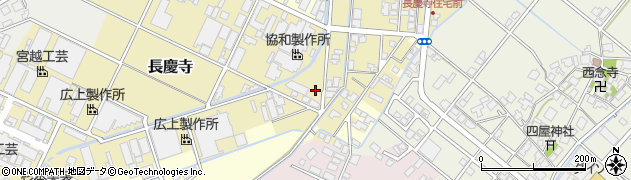 富山県高岡市長慶寺836周辺の地図