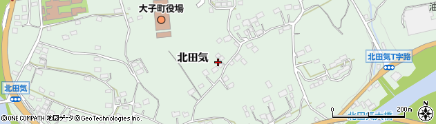 茨城県久慈郡大子町北田気854周辺の地図