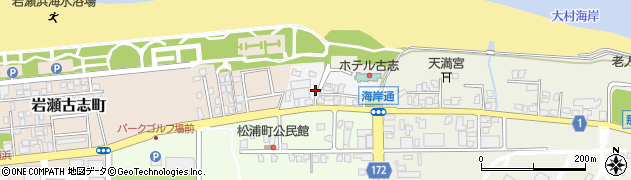 富山県富山市海岸通新町周辺の地図