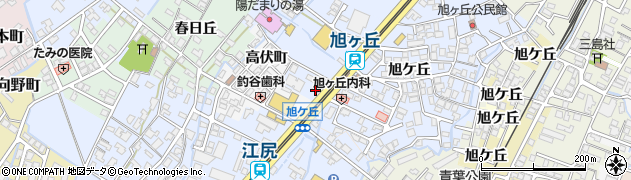 富山銀行旭ケ丘支店 ＡＴＭ周辺の地図