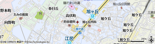 富山銀行　事務センター周辺の地図