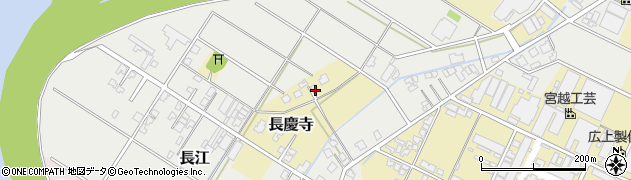 富山県高岡市長慶寺1106周辺の地図