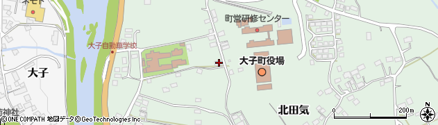 茨城県久慈郡大子町北田気532周辺の地図