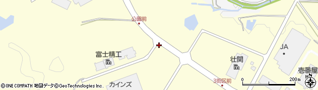 栃木県矢板市こぶし台周辺の地図