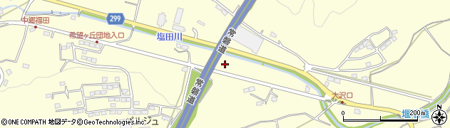 茨城県北茨城市中郷町周辺の地図