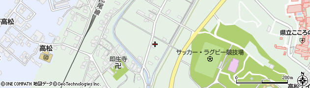 石川県かほく市内高松巳52周辺の地図