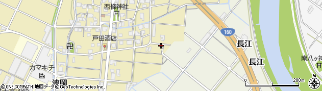 富山県高岡市長慶寺周辺の地図